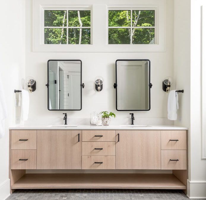 Custom bathroom vanity