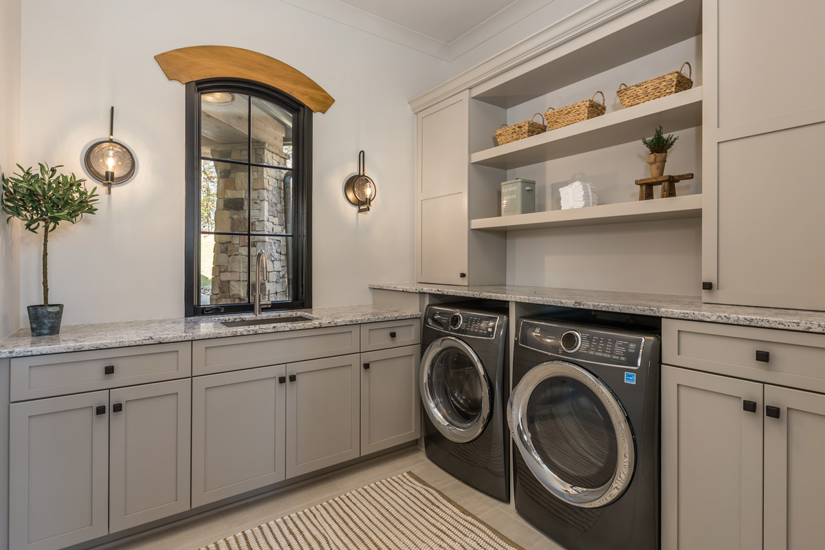 Pantry and laundry room