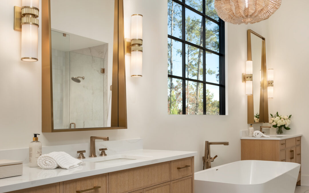 Hogg residence bathroom