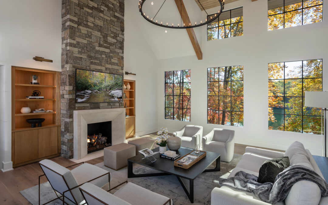 Hogg residence living room