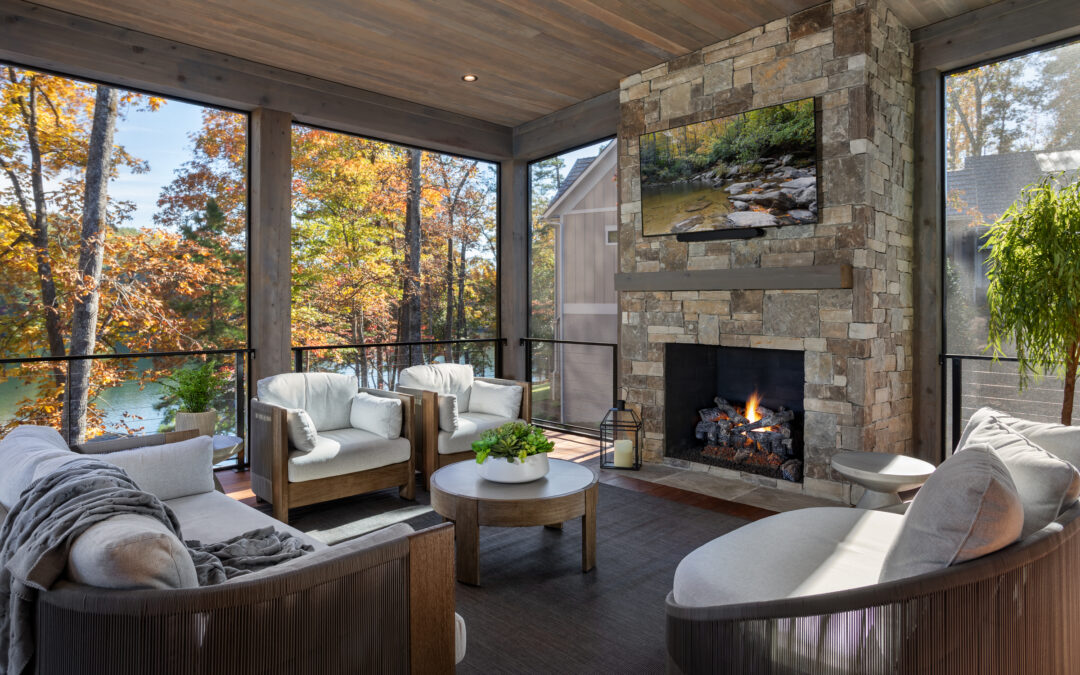 Hogg residence outdoor living