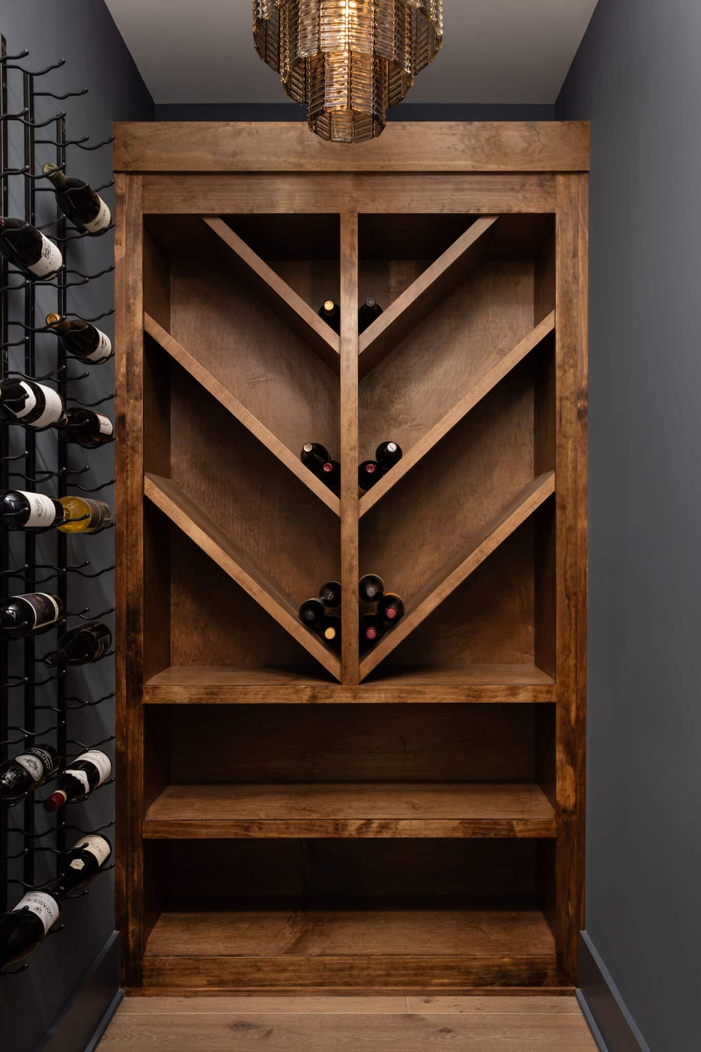 Hogg residence wine room