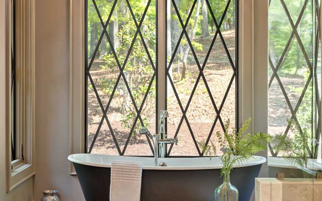 bathroom, soaking tub
